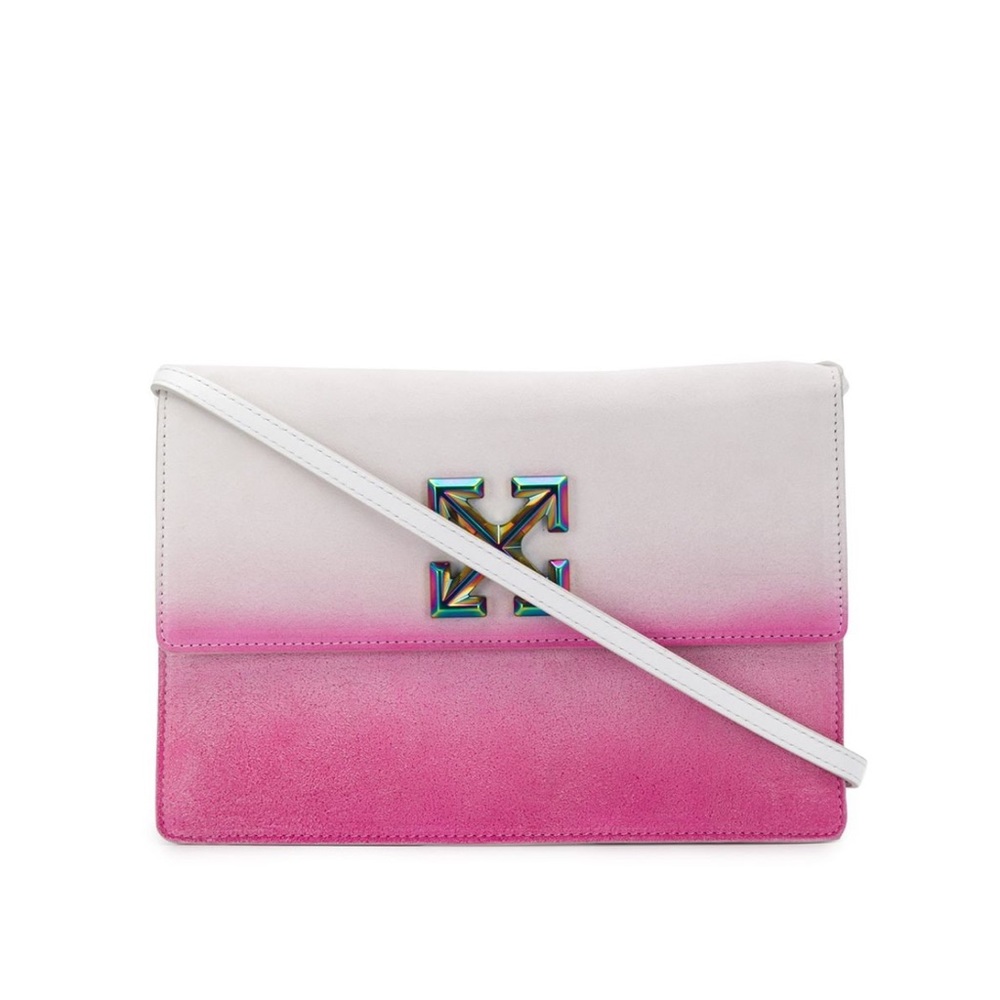 Off-White Crossbody Jitney Purse